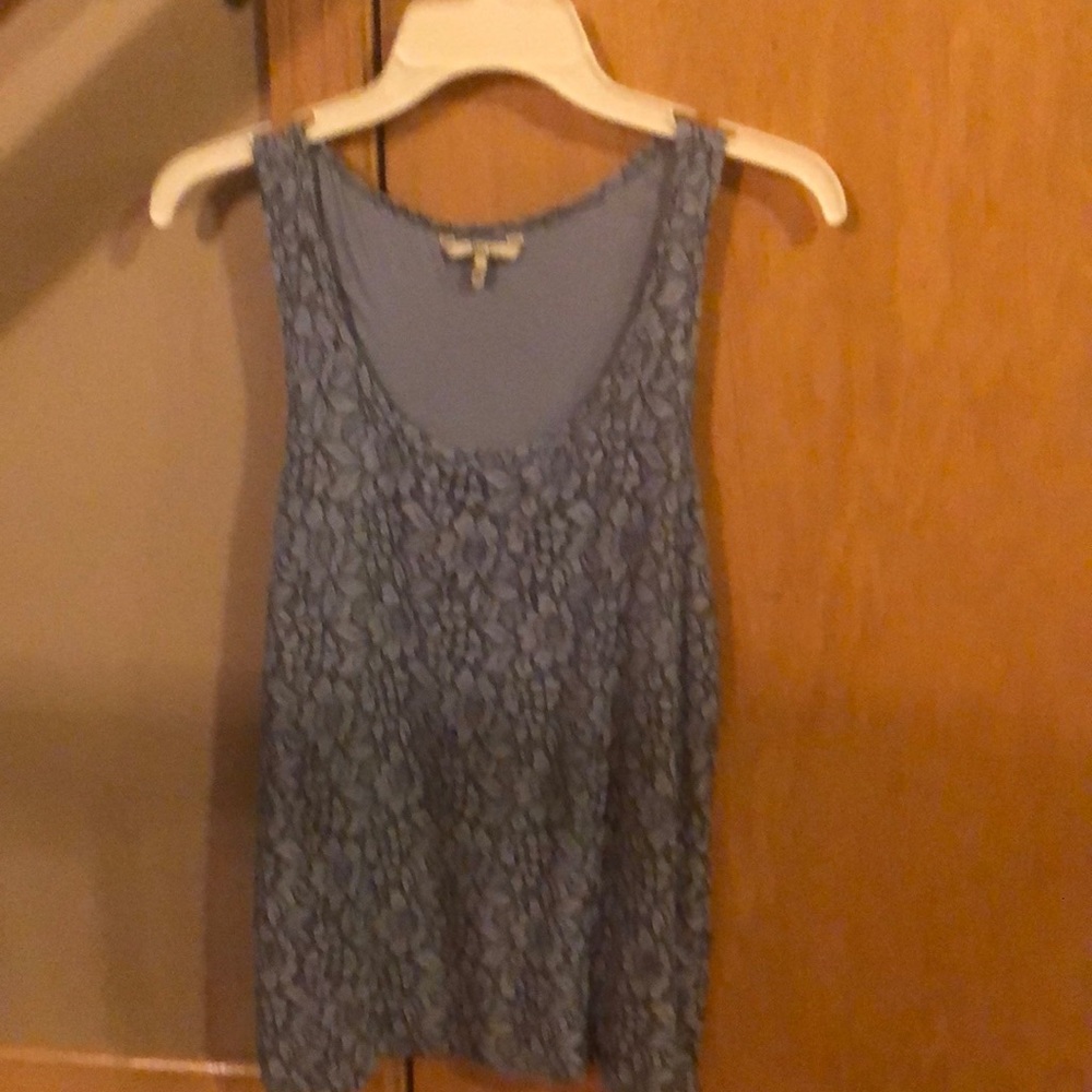 Bike light blue tank top
